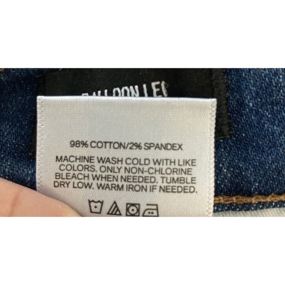 Express Balloon Leg Super High Rise‎ Jeans Size 6 - Picture 4 of 5